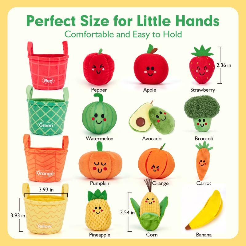 Little Learners Peel & Play Fruit Set