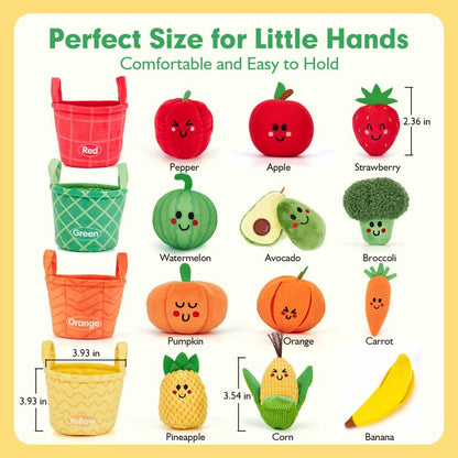 Little Learners Peel & Play Fruit Set